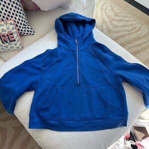 Lululemon Royal Blue Scuba with hood